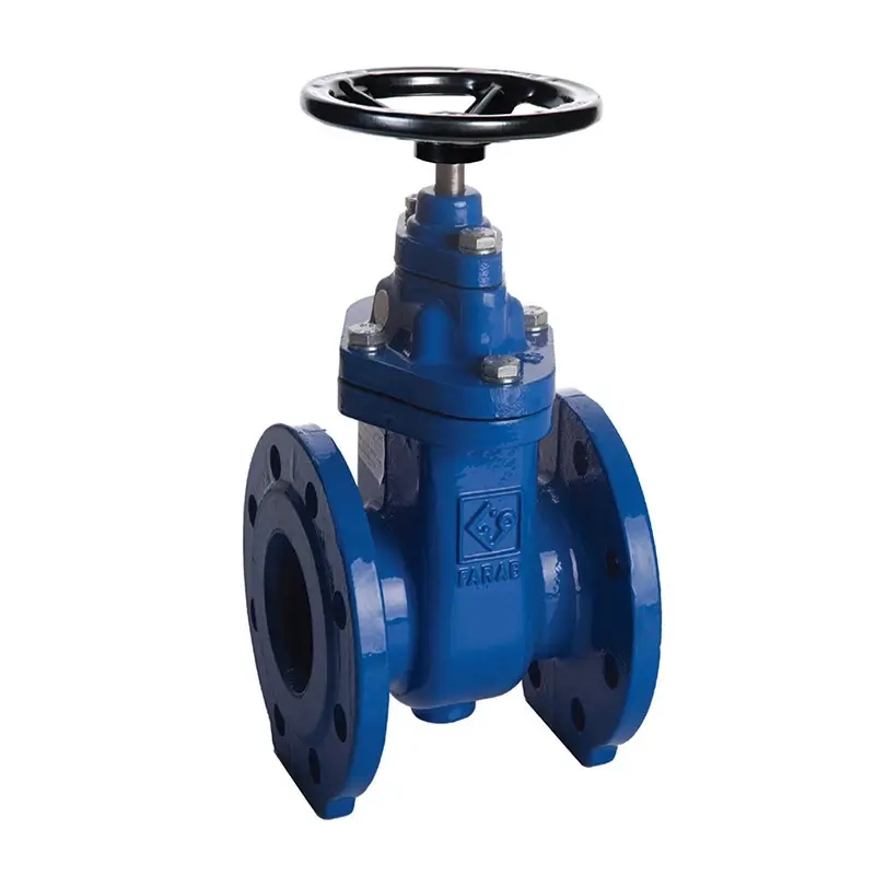 شير كشويي رينگ برنزي F4 سايز 100 - 16 بار فاراب 4 اینچ